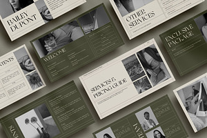 Venice Services and Pricing Guide, a Marketing Template by Amaré Creative