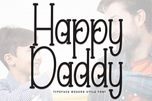 Happy Daddy | Script Font
