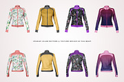 Female Fitness Jacket Mockup, a Hoody Mockup by Designertale (Thumbnail 2 of 7)