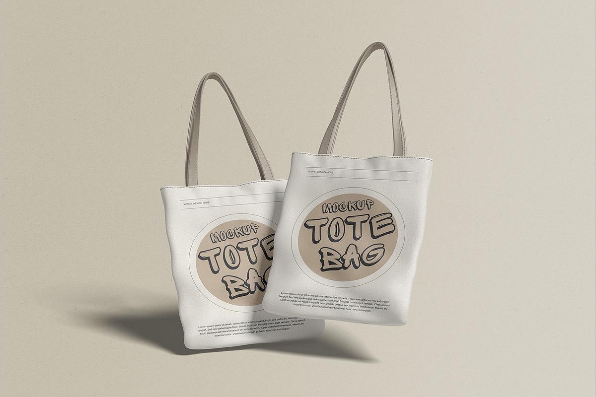 Tote Bag Mockup, a Product Mockup by mahremdesign (Photo 7 of 11)