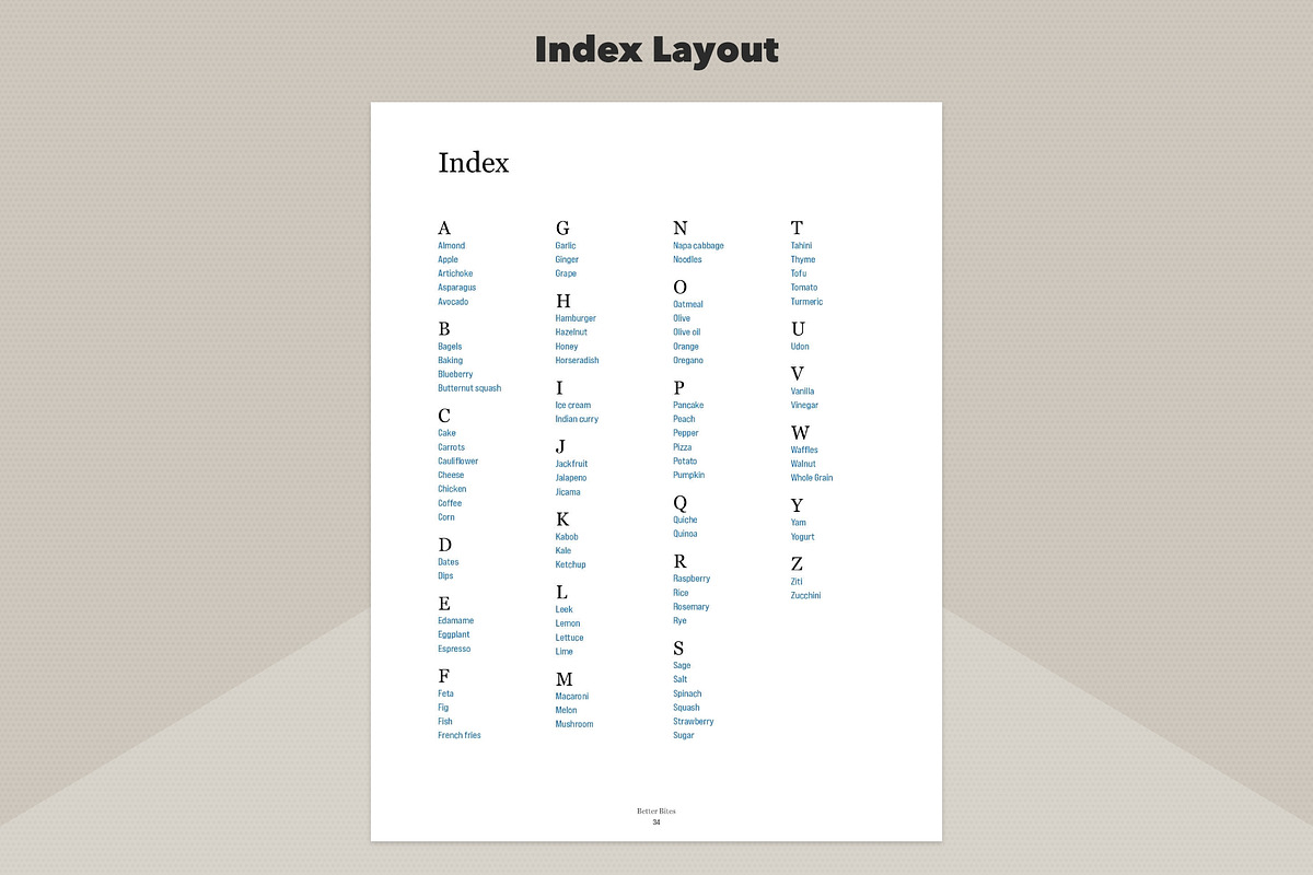 InDesign Digital Cookbook Template, a Brochure Template by Dandymark (Photo 12 of 12)