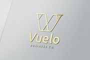 Vuelo logo, a Branding & Logo Template by Mocca Design (Thumbnail 5 of 5)