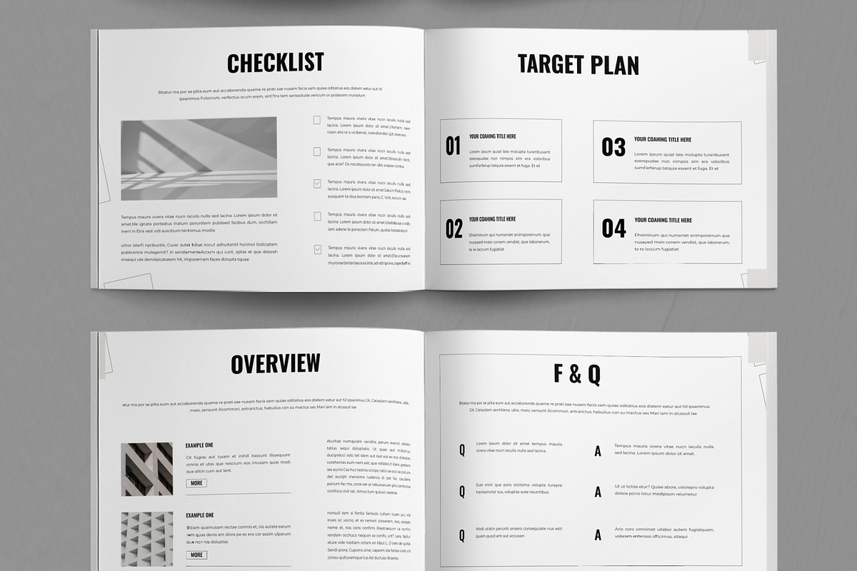 Course Workbook Template Landscape, a Stationery Template by ContestDesign (Photo 5 of 5)