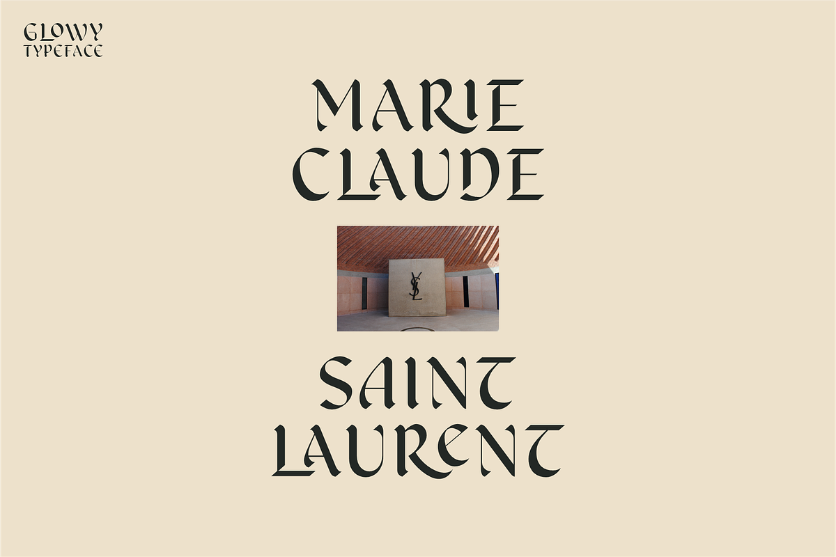 Glowy - Modern Serif Font, a Serif Font by RedyStudio (Photo 9 of 10)