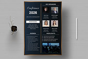 Conference Flyers Templates, a Flyer Template by MightyDesign (Thumbnail 1 of 8)