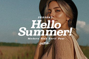 Cookies n' Cream Display Font + PSD, a Slab Serif Font by Lostkids (Thumbnail 5 of 7)