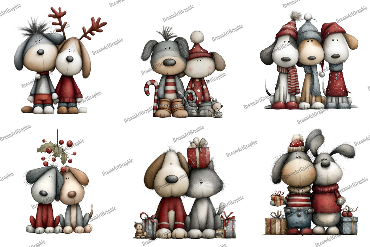 Quirky Dog and Cat, an Illustration by DreamArtGraphic (Photo 2 of 5)