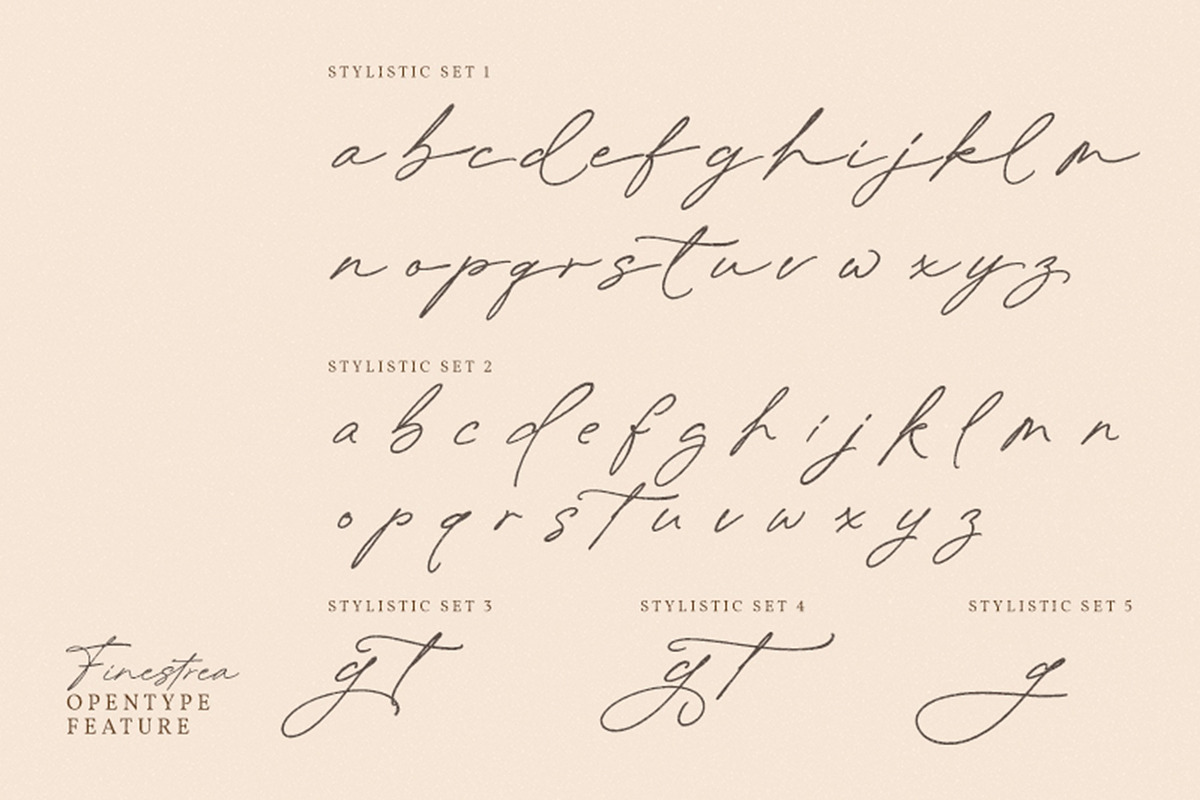 Finestrea, a Handwritten Font by Nathatype (Photo 7 of 10)