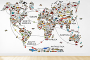 World Travel Map, an Illustration by Moloko88 (Thumbnail 11 of 11)