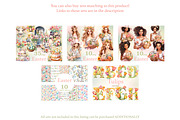 Easter Pastel Clipart | Black Woman, a Seasonal Illustration by GlamArtZhanna (Thumbnail 2 of 4)
