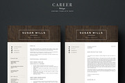 Modern Resume & CoverLetter Template, a Resume Template by careerboutique (Thumbnail 6 of 6)