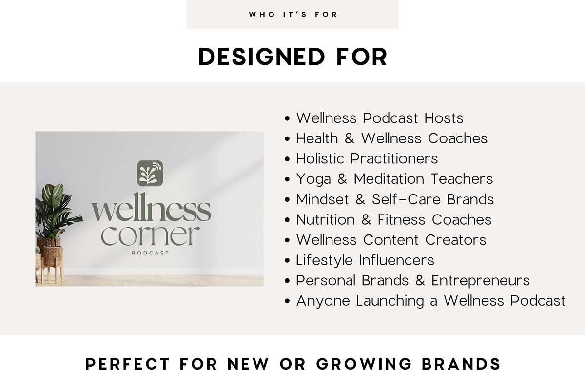 Podcast Logo Kit Canva Template, a Branding & Logo Template by BrandhavenStudio (Photo 5 of 11)