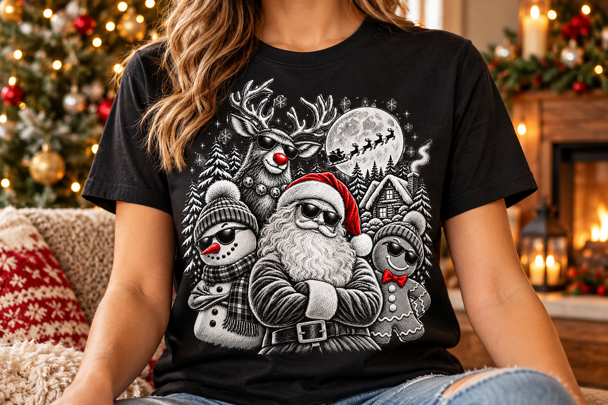 Vintage Christmas Clipart Bundle, an Object Graphic by Daisy Design (Photo 12 of 16)