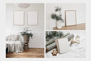 Green Christmas mockup bundle, a Stationery Template by Tabita's shop (Thumbnail 5 of 10)