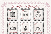 Ski Trip Clipart, Apres Ski Set, a Seasonal Illustration by The October Creative (Thumbnail 6 of 6)