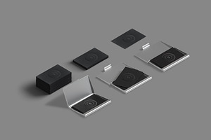 Spot UV Business Card Mockup - Case