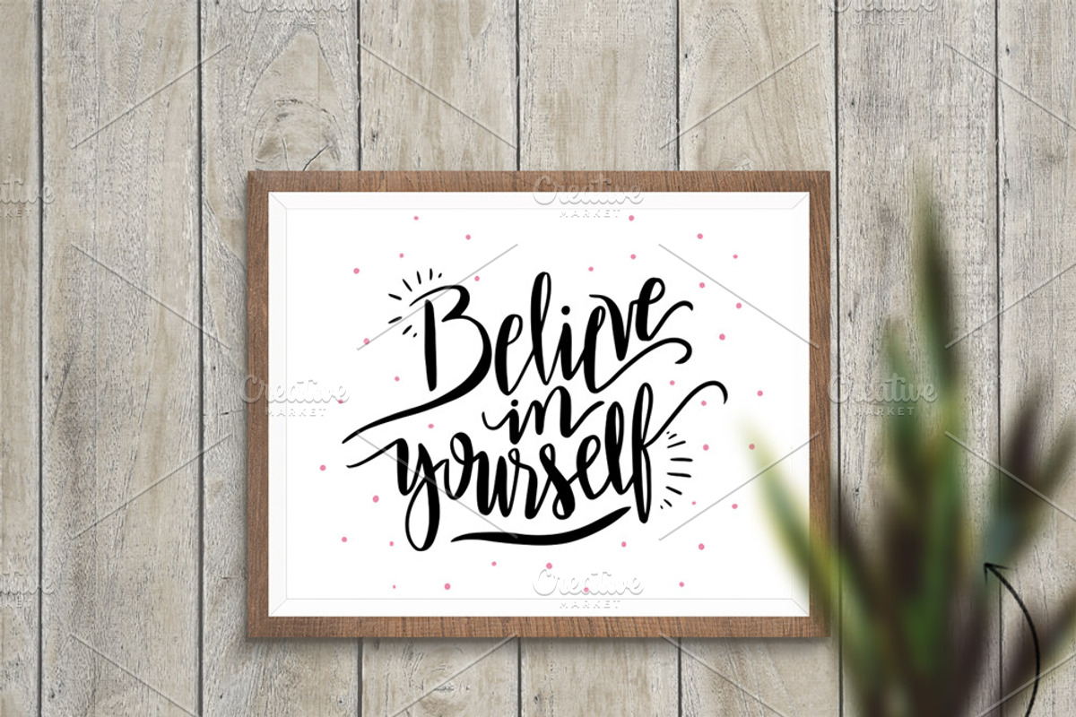 55 non-Photoshop Frame Mockups, a Print Template by Frisk Shop (Photo 7 of 9)