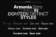 Armonia Sans - Variable Typeface, a Sans Serif Font by VP Fonts (Thumbnail 23 of 33)