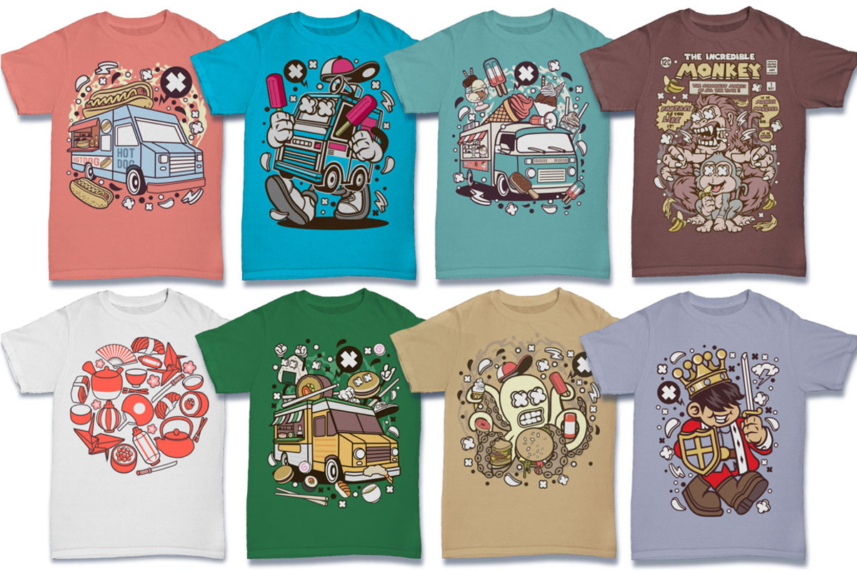 Cartoon Vector 6 Design Bundle, an Illustration by roach_graphic (Photo 12 of 29)