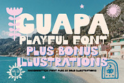 Guapa. Handwritten Font Kit, a Handwritten Font by dicreate (Thumbnail 1 of 15)