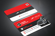Rent A Car Business Card, a Business Card Template by GreenPixi (Thumbnail 2 of 3)