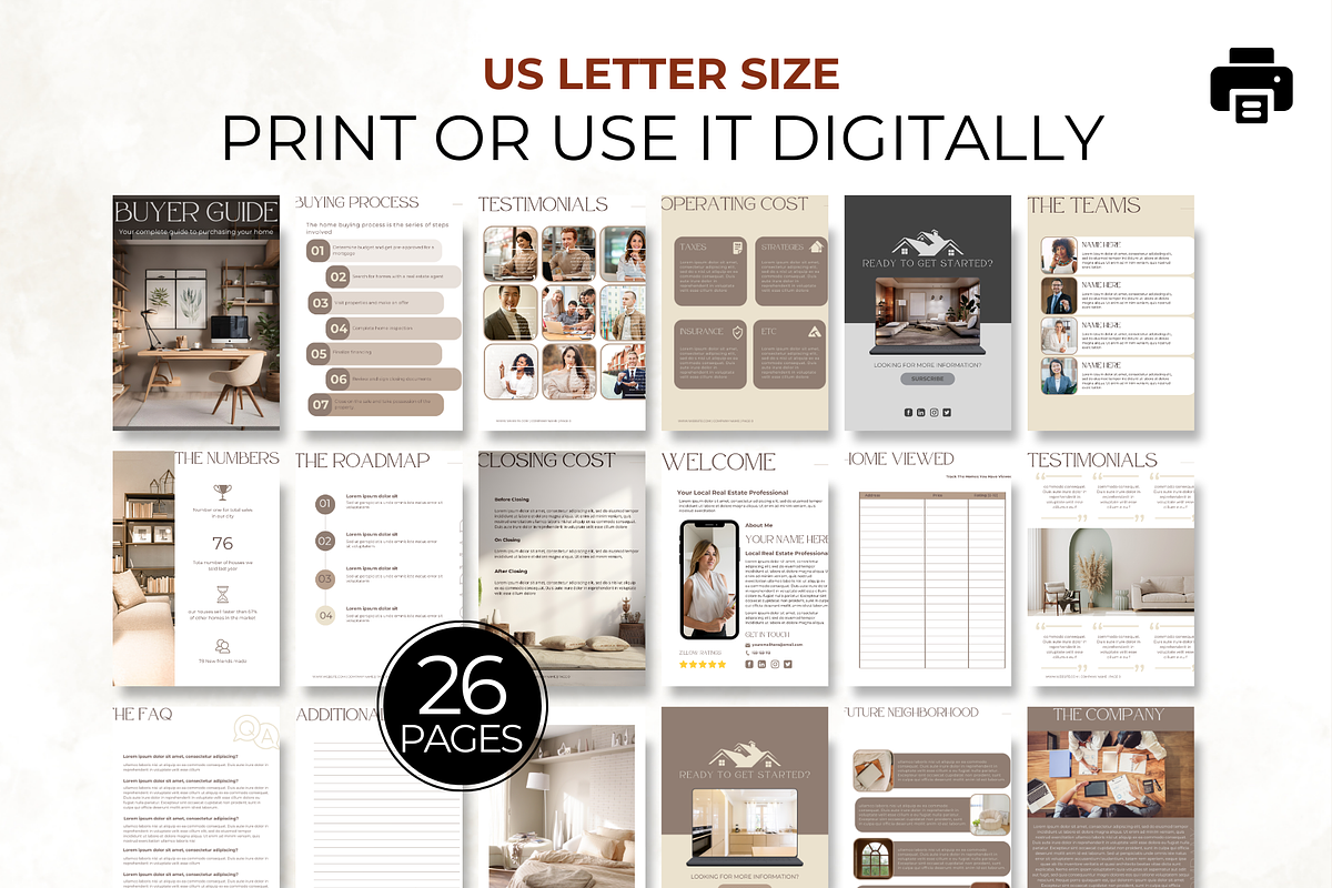 Buyer's Guide Canva Template, a Marketing Template by Digital By Nikoleta (Photo 3 of 11)