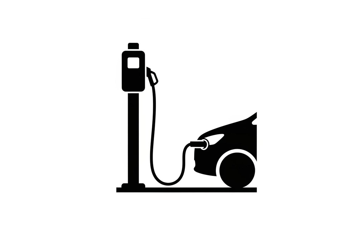 Electric Vehicle Charging Silhouette, a Graphic by musafir_fashion (Photo 12 of 22)
