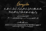 Genyvila Handbrush Business Font, a Script Font by MikroType Std (Thumbnail 7 of 8)