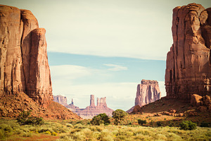 Monument valley featuring valley, monument, and arizona, a Nature Photo by Pabkov