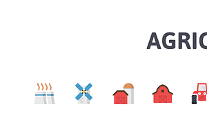 Agriculture Flat Icons