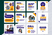 Social Media Post Layout, a Social Media Template by MightyDesign (Thumbnail 1 of 6)