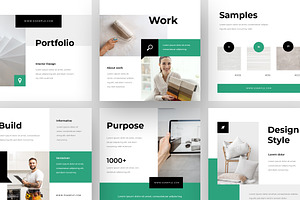 Interior Design Instagram Templates, a Social Media Template by Filip Studio