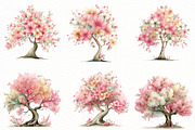 Whimsical Blossom Tree clipart, an Illustration by Designworld (Thumbnail 2 of 8)