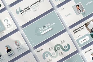 Creative Agency Pitch Deck, a Presentation Template by KreateTribe