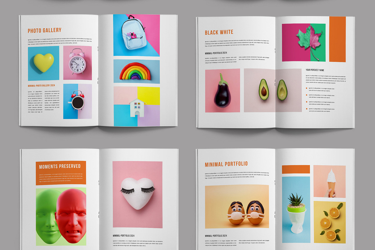 Minimal Portfolio Templates, a Brochure Template by ContestDesign (Photo 3 of 3)