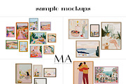 Mega Interior Frame Mockup Pack, a Household Mockup by Mockup Art Atelier (Thumbnail 59 of 60)
