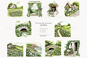 St Patricks Day Clipart, a Person Illustration by GlamArtZhanna (Thumbnail 5 of 8)