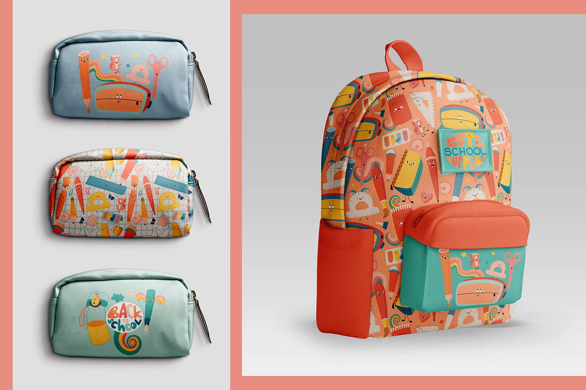 Cute School Supplies, an Education Illustration by YuNa (Photo 9 of 14)