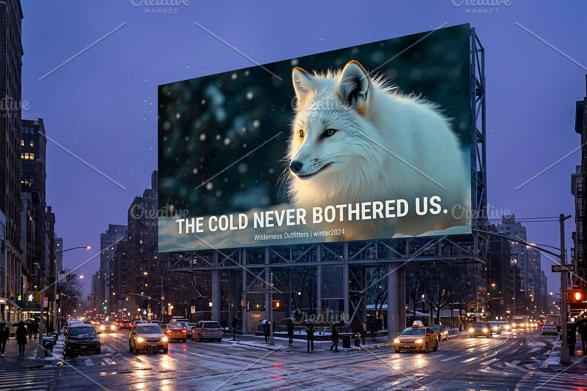 Snowfall Fox Gaze - Winter Photo, an Animal Photo by Aura Canyon HQ (Photo 2 of 6)