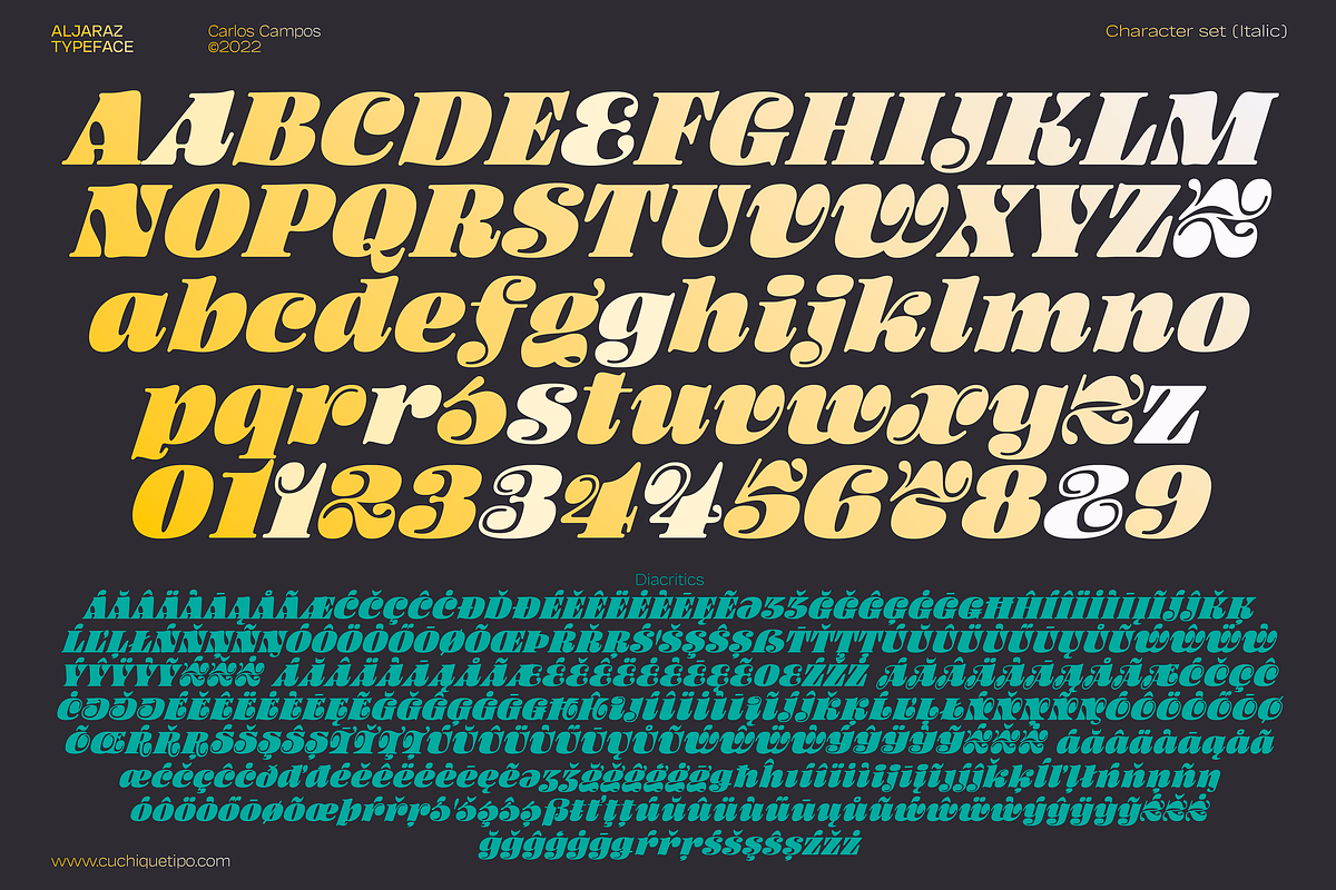 Aljaraz Font, a Serif Font by Cuchi, qué Tipo! Foundry (Photo 8 of 15)