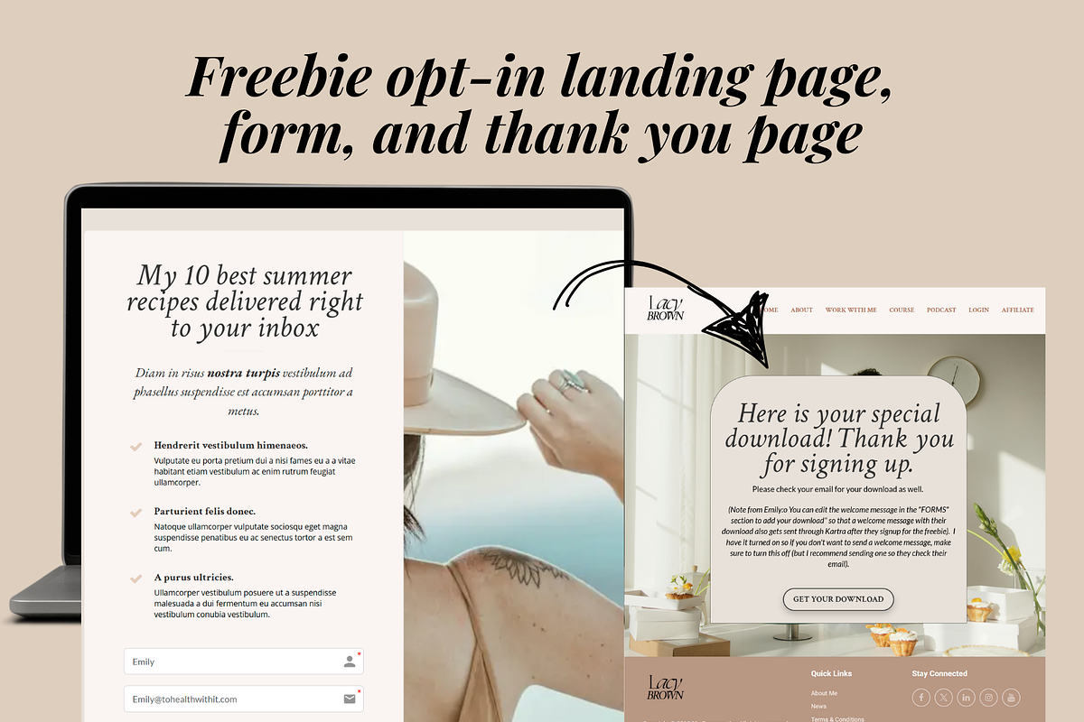 Kartra Membership + Website Bundle, a Landing Page Template by Solana Creative Co. (Photo 10 of 14)