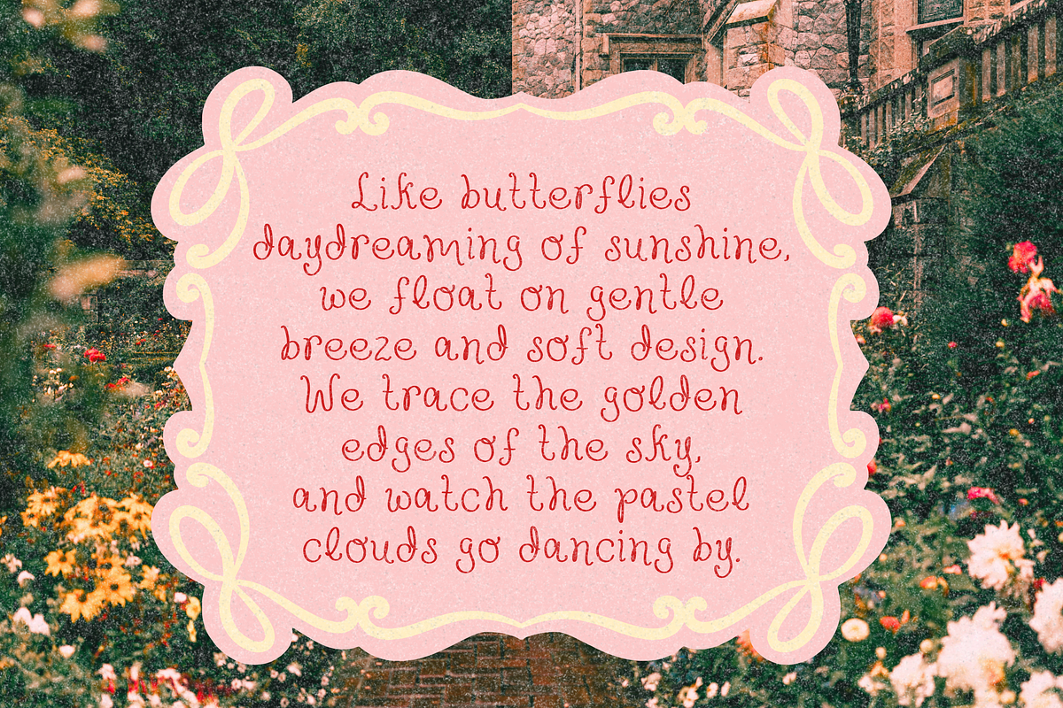 Peachette - A Playful Font, a Handwritten Font by etigletters (Photo 3 of 7)