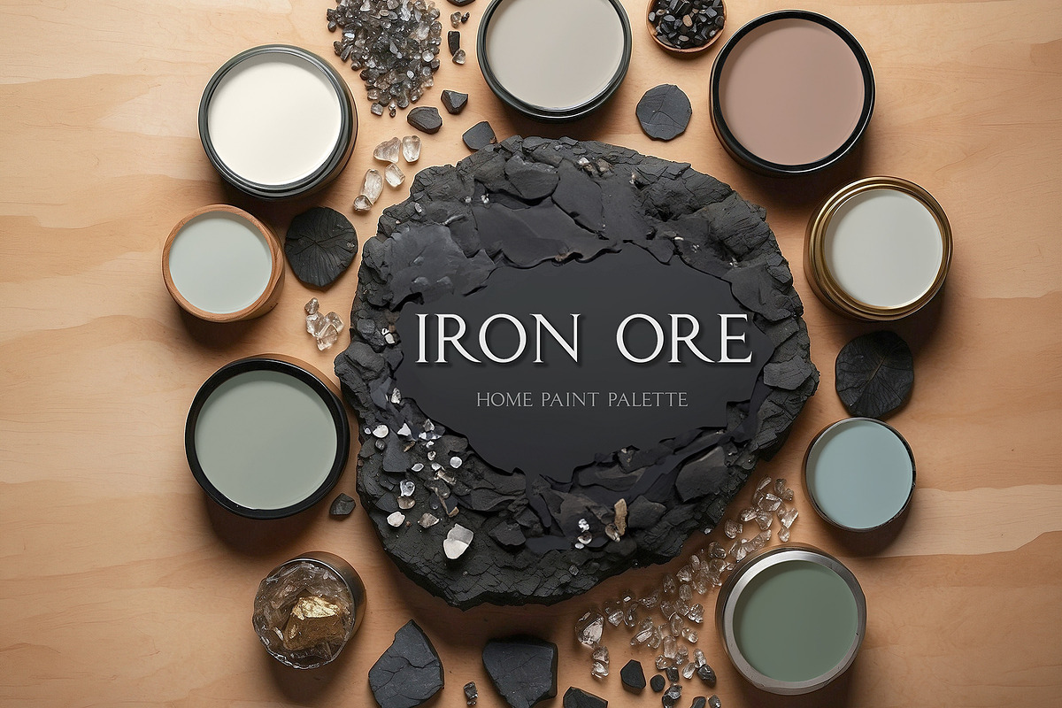 SW Iron Ore 7069 Home Paint Palette, a Presentation Template by CONCEPT COLORS (Photo 1 of 8)