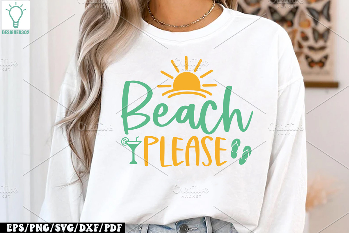 Summer SVG Bundle, Beach SVG, a Graphic by Designer302 (Photo 5 of 31)