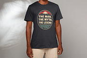 The Man, The Myth, The Legend PNG, an Object Graphic by Canvagator (Thumbnail 2 of 3)
