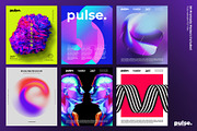Pulse 287 PNG Elements + 30 Posters, an Object Graphic by Graphicdome (Thumbnail 26 of 27)