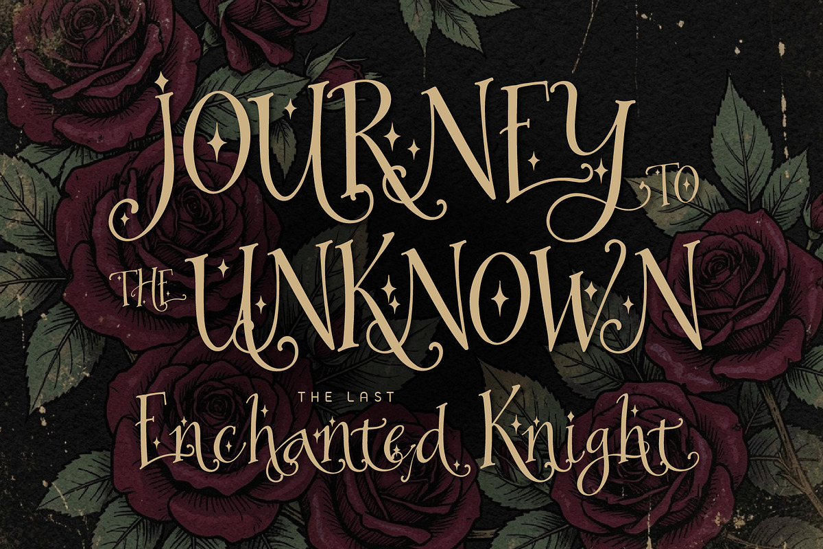 Huerozals Knights - Magical Fantasy, a Serif Font by HypeWorksCo (Photo 7 of 12)