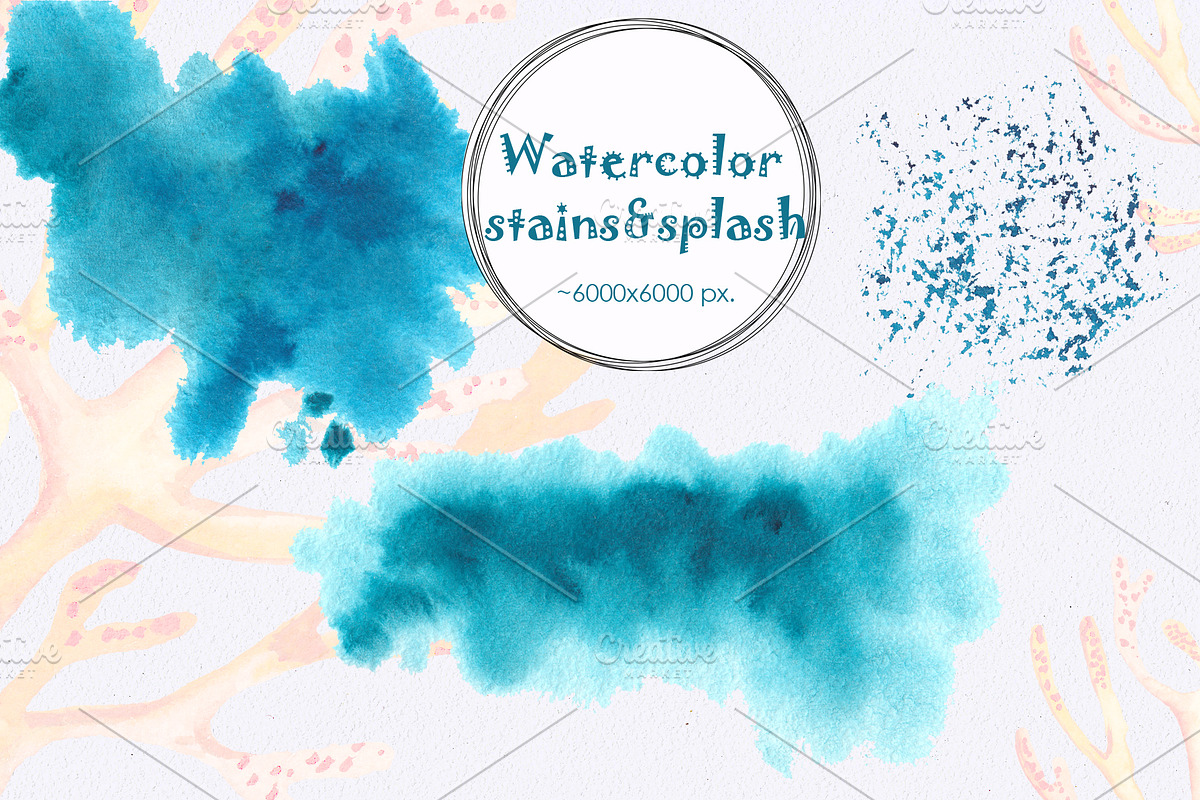 Little OCEAN creatures. Watercolor, an Object Graphic by Ana-Sakuta (Photo 15 of 16)