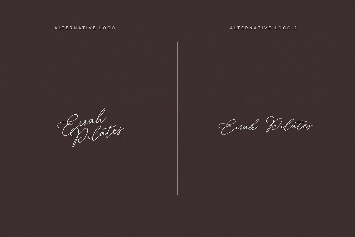 Pilates Logo & Brand Kit, a Branding & Logo Template by Ederra Design (Photo 6 of 17)