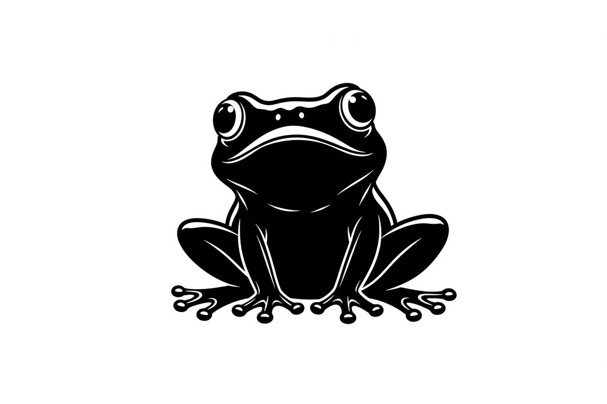 Frog Silhouette Vector Bundle, an Illustration by jahid234 (Photo 19 of 46)